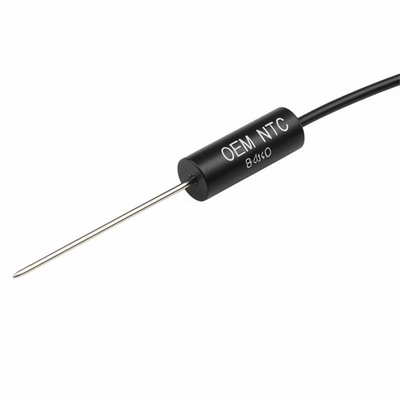 Sensor de temperatura NTC OEM con valor B de 3000K-4500K, soporte personalizado de corriente AC/DC