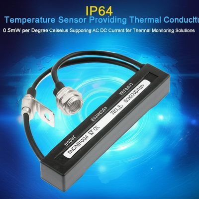 Sensor de temperatura IP64 NTC que proporciona una conductividad térmica de 0,5 mW por grado Celsius que soporta corriente AC DC para soluciones de monitoreo térmico