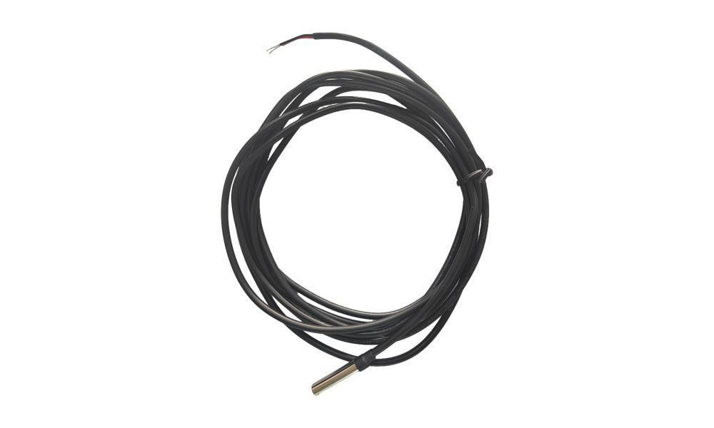 Sensor de temperatura NTC personalizado para la detección de temperatura Material de carcasa de plástico TPE y longitud de cable personalizada